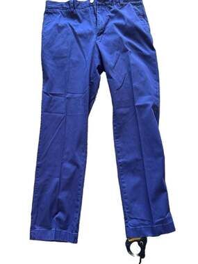 Vineyard Vines Men Navy Blue Breaker Pants Chinos 35x32